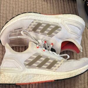 Adidas White and Gray Sneakers